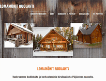 Tablet Screenshot of lomamokitruolahti.fi